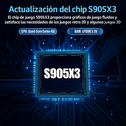 Pixel90s™ Consola 50000 Juegos y 51 Emuladores