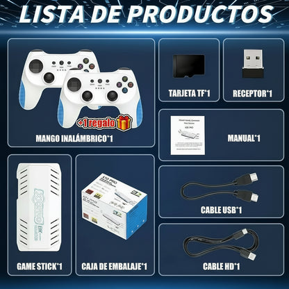 Pixel90s™ Consola 50000 Juegos y 51 Emuladores