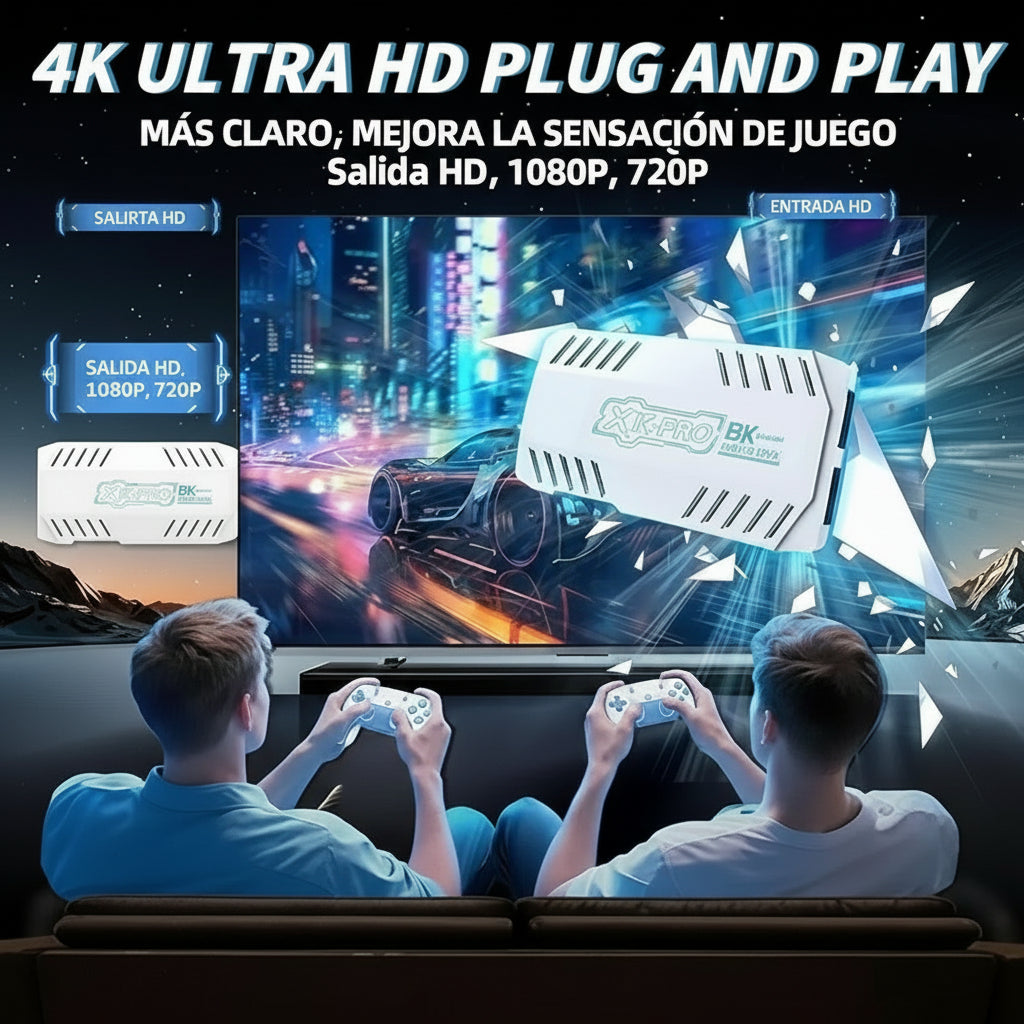 Pixel90s™ Consola 50000 Juegos y 51 Emuladores